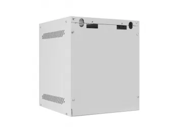 Szafa instalacyjna RACK wisząca 10&#039;&#039; 6U 280x310 drzwi szklane Lanberg (flat pack) - szara