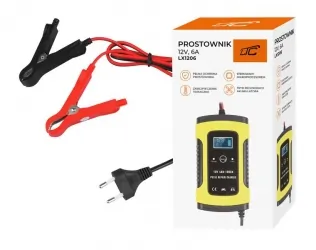 Prostownik automatyczny mikroprocesorowy do akumulatorów LTC 12V 6A