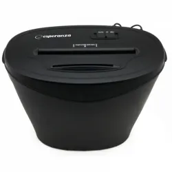 Niszczarka do papieru kart CD Esperanza RAZOR 10 kartek 18L