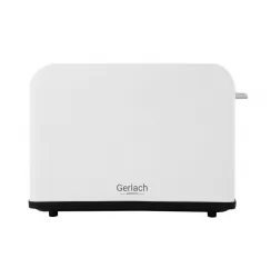 Toster z wyświetlaczem LCD na 2 kromki Gerlach GL 3221 biały