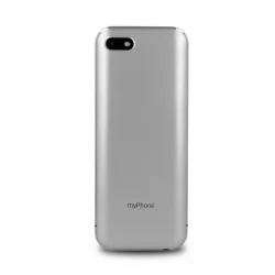 Telefon komórkowy telefon dla seniora myPhone Maestro srebrny 64 MB Dual SIM aparat