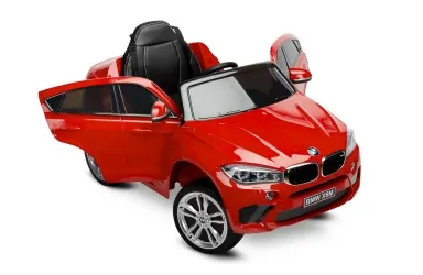 Samochód auto na akumulator Caretero Toyz BMW X6 akumulatorowiec + pilot zdalnego sterowania - czerwony