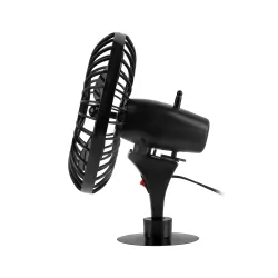 Wentylator samochodowy Peiying 12V na przyssawkę