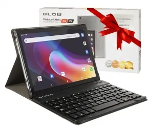 Tablet BLOW 10.1" LTE 4GB RAM 8 rdzeni 64GB Android + etui klawiatura bluetooth