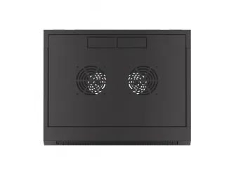 Szafa instalacyjna RACK wisząca 19'' 15U 570x450 drzwi szklane Lanberg  - czarna