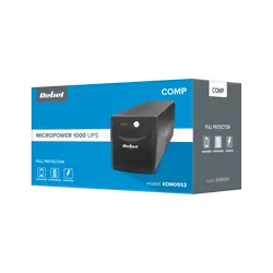 Zasilacz awaryjny komputerowy UPS 1000VA 600W REBEL Micropower 1000