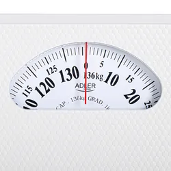 Mechaniczna waga łazienkowa Adler AD 8179 white do 136kg