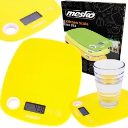 Elektroniczna waga kuchenna Mesko MS 3159y 5kg żółta