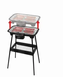 Grill elektryczny stojący Adler AD 6602 wyjmowana grzałka