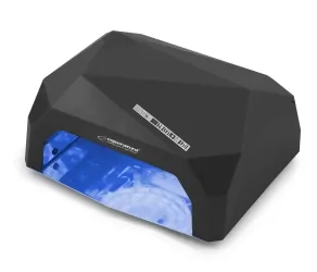 Lampa do paznokci UV/LED Esperanza Onyx 36W do lakieru hybrydowego, żelu - czarna