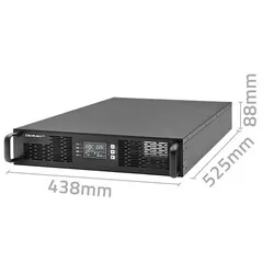Zasilacz awaryjny UPS RACK Qoltec 2.4kVA 2400W On-line LCD Power Factory 1.0 SINUS