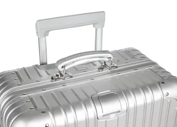 Kabinowa walizka aluminiowa na kółkach Kruge&amp;Matz 54 l czarna