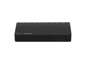 Switch LANBERG DSP2-1008-12V 8X 1GB/S GIGABIT ETHERNET DESKTOP 12V 8 portów