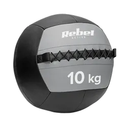 Piłka lekarska do ćwiczeń 10 kg REBEL ACTIVE