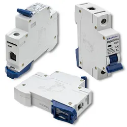 Wyłącznik nadprądowy B20 bezpiecznik AC Qoltec 1P 20A