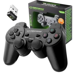 Bezprzewodowy gamepad do PC/PS3 Esperanza GLADIATOR czarny