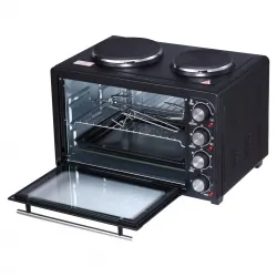 Piekarnik elektryczny z kuchenką 2 palnikową Adler AD 6020  36 L