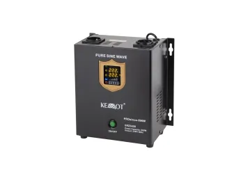 Awaryjne źródło zasilania KEMOT PROsinus-500W przetwornica z czystym przebiegiem sinusoidalnym i funkcją ładowania 12V / 500W