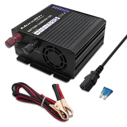 Inteligentna ładowarka do akumulatorów LiFePO4 AGM GEL SLA Qoltec Monolith 10A 12V