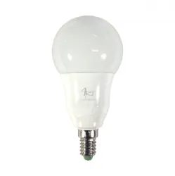 Żarówka LED E14 7W bańka kulka 180st. AC230V, WW