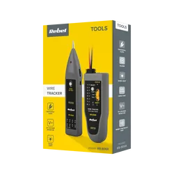 Tester linii telefonicznych szukacz par przewodów REBEL RB-806R   słuchawki   etui