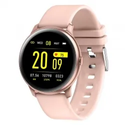 Zegarek smartwatch opaska sportowa KW19 - różowy
