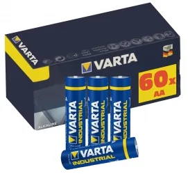 Zestaw 60 baterie alkaliczne AA VARTA R6 Industrial