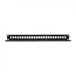Patch panel do szafy RACK 19&quot; Qoltec  24 porty UTP blank