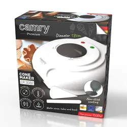 Wypiekacz do wafli Camry CR 3082 1500W stożek do rożków