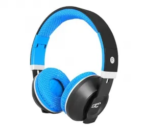 Słuchawki bluetooth LTC MIZZO mikrofon FM SD AUX - niebieskie