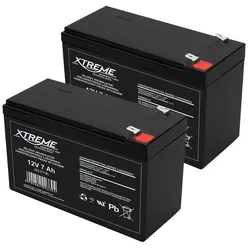 2x Akumulator żelowy XTREME 12V 7.0Ah