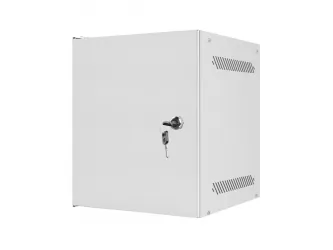 Szafa instalacyjna RACK wisząca 10'' 6U 280x310 drzwi metalowe Lanberg - szara