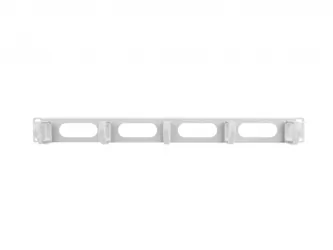 Organizer kabli LANBERG do szafy RACK 19" 1U z 5 uchwytami typ B szary