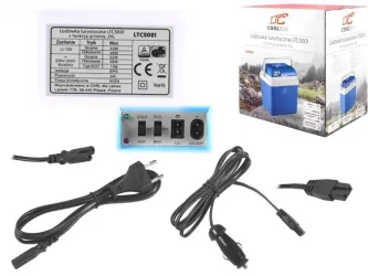 Elektryczna lodówka turystyczna LTC 24 L z funkcją grzania