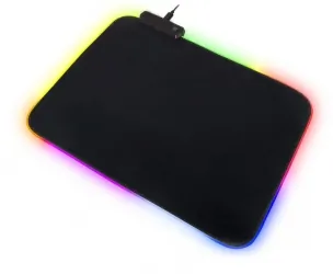 Zestaw gamingowy klawiatura ART SLIM AK-20 podświetlana mysz mata RGB słuchawki pad