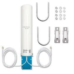 Antena zewnętrzna 4G LTE Qoltec dookólna DUAL 12dBi