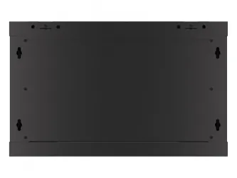 Szafa instalacyjna RACK V2 wisząca 19&#039;&#039; 6U 600x600 drzwi szklane Lanberg  - czarna