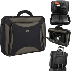 Torba na laptopa NATEC PITBULL 17.3&quot; czarno-oliwkowa