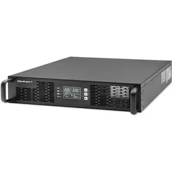 Zasilacz awaryjny UPS RACK Qoltec 1kVA 1000W On-line LCD Power Factory 1.0 SINUS