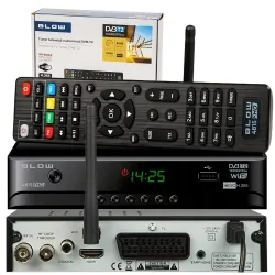 Tuner cyfrowy dekoder DVB-T2 BLOW 4815WIFI H.265/HEVC