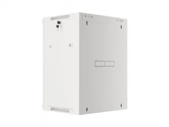 Szafa instalacyjna RACK wisząca 19&#039;&#039; 15U 570x450 drzwi szklane Lanberg  - szara