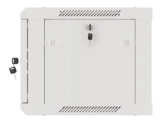 Szafa instalacyjna RACK V2 wisząca 19&#039;&#039; 6U 600x450 drzwi szklane Lanberg  - szara