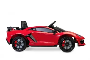 Samochód auto na akumulator Caretero Toyz Lamborghini Aventador SVJ akumulatorowiec + pilot zdalnego sterowania - czerwony