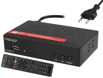 Tuner cyfrowy OPTICUM AX LION NS DVB-T2/C H.265 HEVC