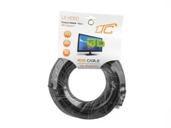 Kabel HDMI - HDMI męski 15m CU HQ 1.4 3D pozłacane końcówki