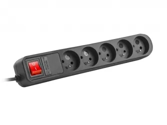 Listwa zasilająca NATEC EXTREME MEDIA SP5 3m 5X 230V PL czarna