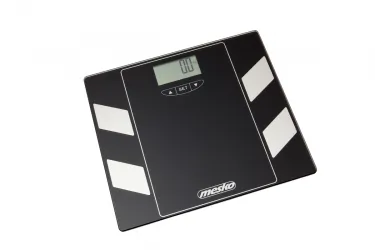 Elektroniczna waga łazienkowa z analizatorem Mesko MS 8148 B czarna 150kg