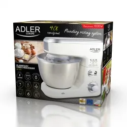 Robot planetarny Adler AD 4216 1000W 3 mieszadła