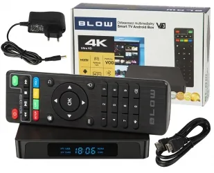 Android TV BOX BLOW SMART TV 4K UltraHD v3 Bluetooth WiFi