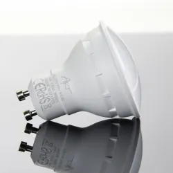 Żarówka LED GU10 4W AC230V, WW blist.